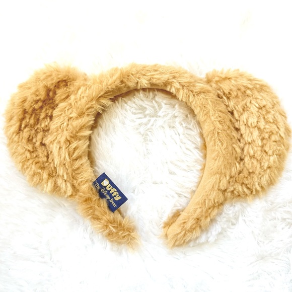 Authentic Tokyo Disney Sea Japan Ears Duffy Bear Mickey Mouse headband plush - Picture 1 of 4
